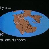 Voir la vidéo de La dérive des continents depuis 200 millions d&#039;années